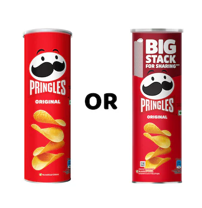 PRINGLES ORIGINAL 134GM CHIPS