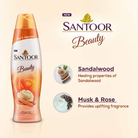 SANTOOR BEAUTY TALC 100G
