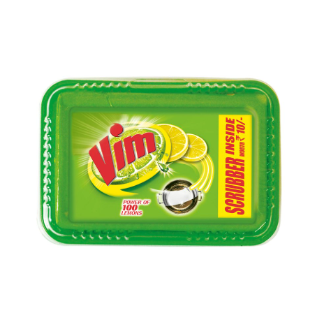 VIM DISH WASH LEMON BAR TUB 250G