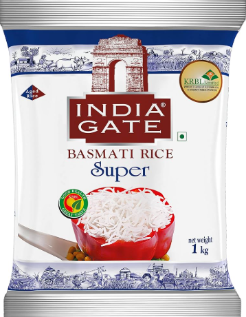 INDIA GATE SUPER BASMATI RICE 1KG