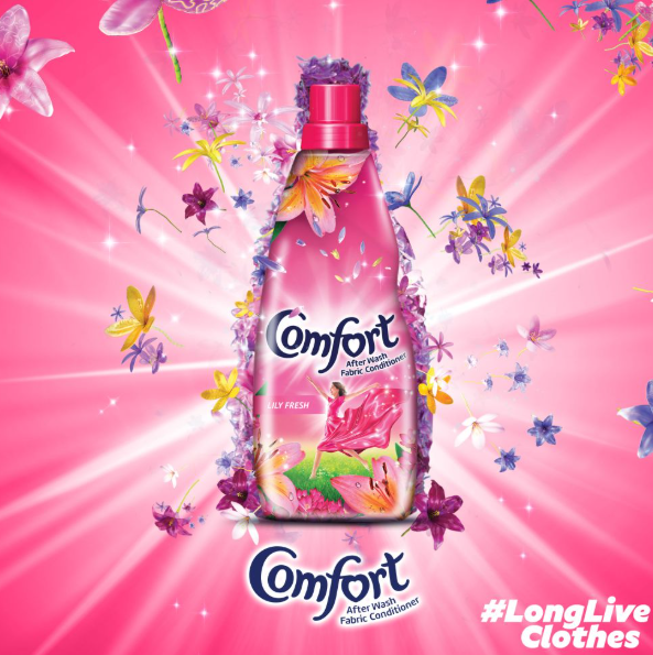 COMFORT LILY FRESH CONDITIONER 5PC PKT