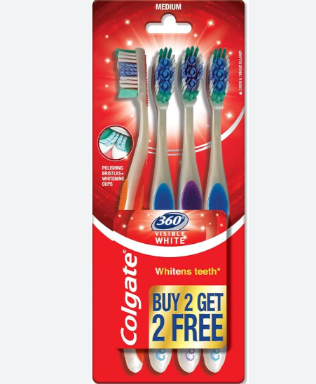 COLGATE WHITENS TEETH MED 3PC SET