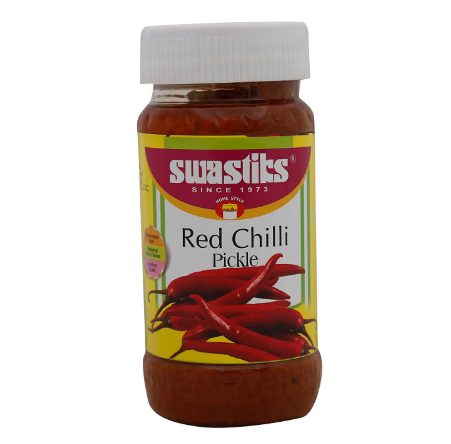 SWASTIKS RED CHILLI PICKLE 200G