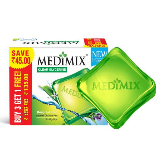 MEDIMIX CLEAR GLYCERINE OIL BASE 100GX4PC