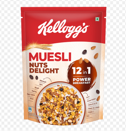 KELLOGGS MUESLI FRUIT NUT&SEEDS
