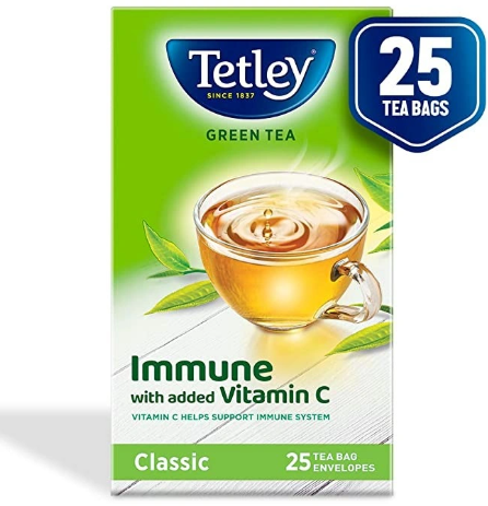 TETLEY GREEN TEA CLASSIC 25U