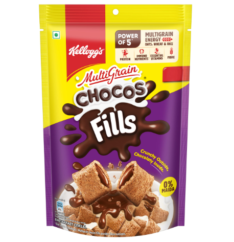 KELLOGGS MULTIGRAIN CHOCOS FILLS 153G