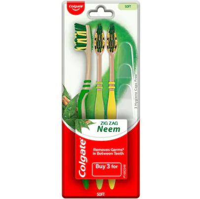 COLGATE ZIG ZAG NEEM BRESH SET 99/-