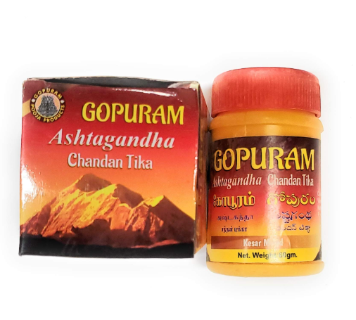 GOPURAM ASHTAGANDHA CHANDAN TIKA