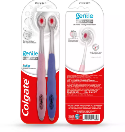 COLGATE GENTLE ULTRAFOAM 2PC SET 299/-