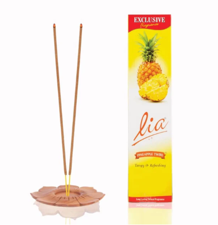 CYCLE LIA PINEAPPLE TWIRL AGGARBATHI 90GM