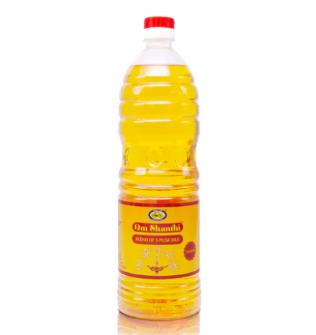 CYCLE OM SHANTHI PARIJATHA PUJA OIL 1LTR