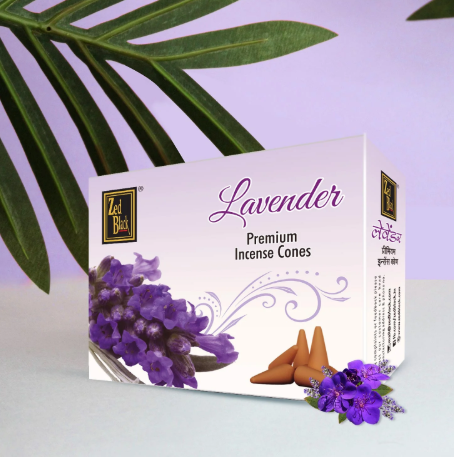 ZED BLACK LAVENDER CONE
