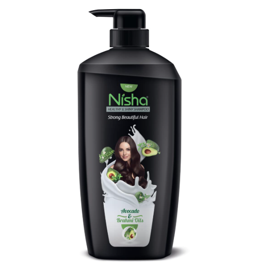 NISHA SHAMPOO AVOCADO&BRAHMI OILS 340ML