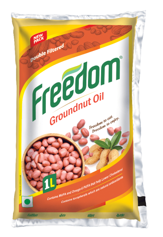 FREEDOM GROUNDNUT OIL 1LTR