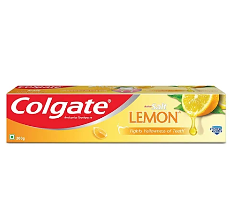COLGATE ACTIVE SALT LEMON 200GM TOOTH PASTE