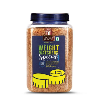 INDIA GATE BROWN RICE WEIGHT WAT CHERS 1KG