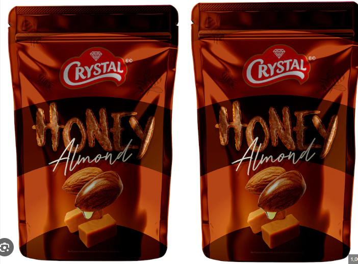 CRYSTAL HONEY ALMOND 325G