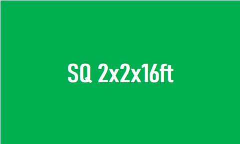 [2x2x16ft]-3.7 Kg