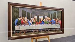 Bữa Tiệc Ly ( tranh sơn dầu)