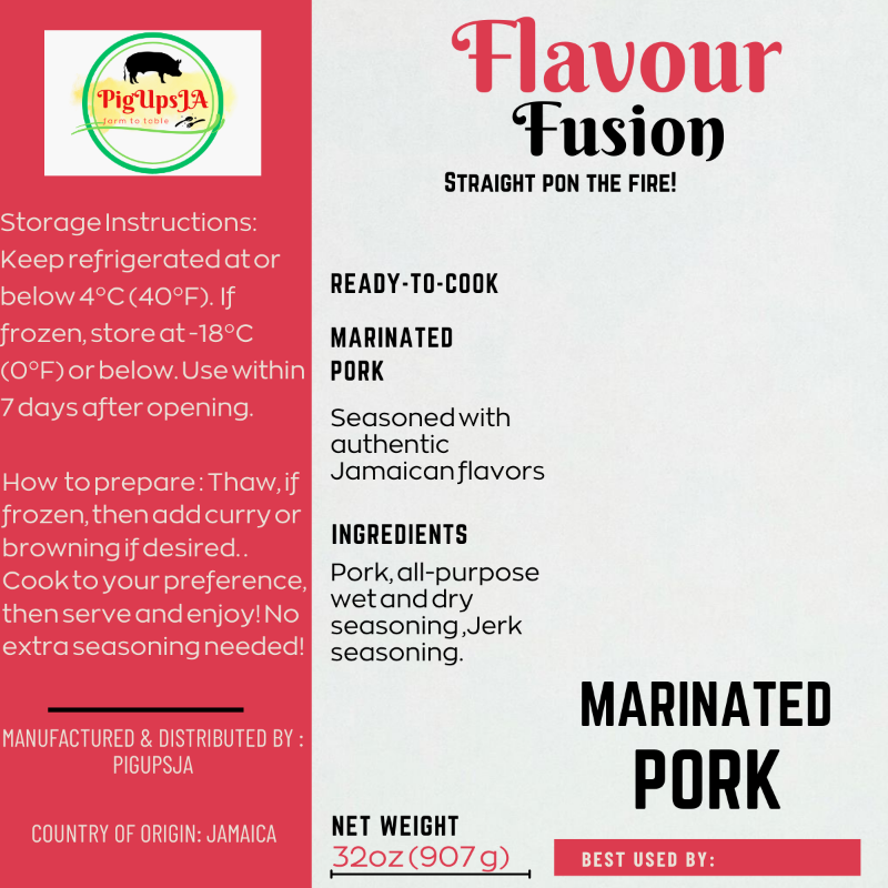 Marinated Pork