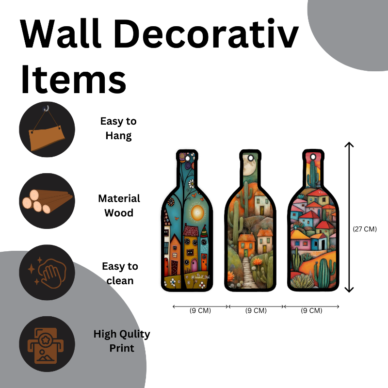 Botal Set Wall Hanging2