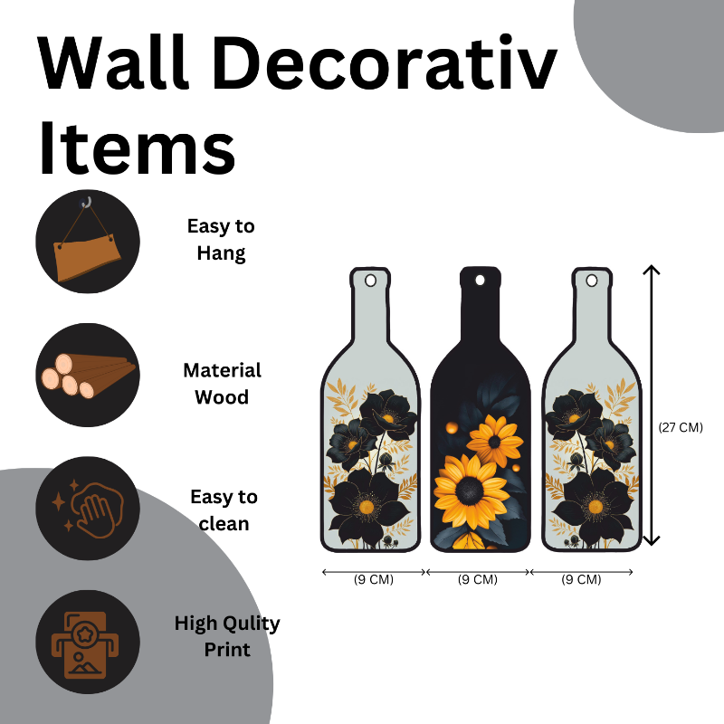 Botal Set Wall Hanging  1
