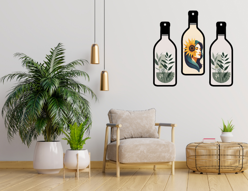 Botal Set Wall Hanging3