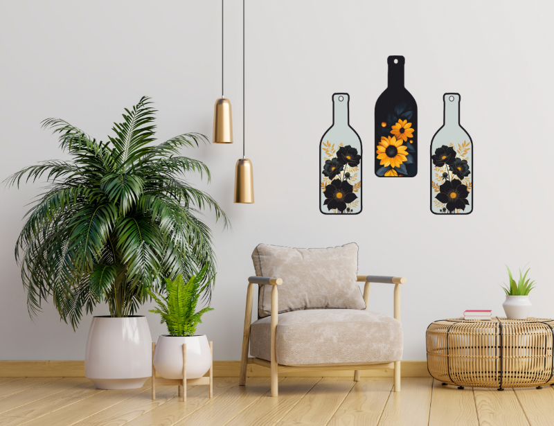 Botal Set Wall Hanging  1