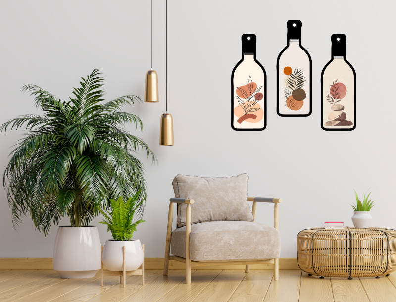 Botal Set Wall Hanging5