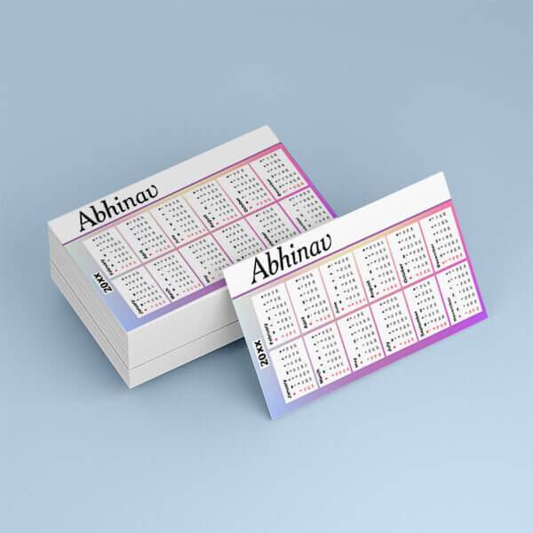 Pocket Calendars