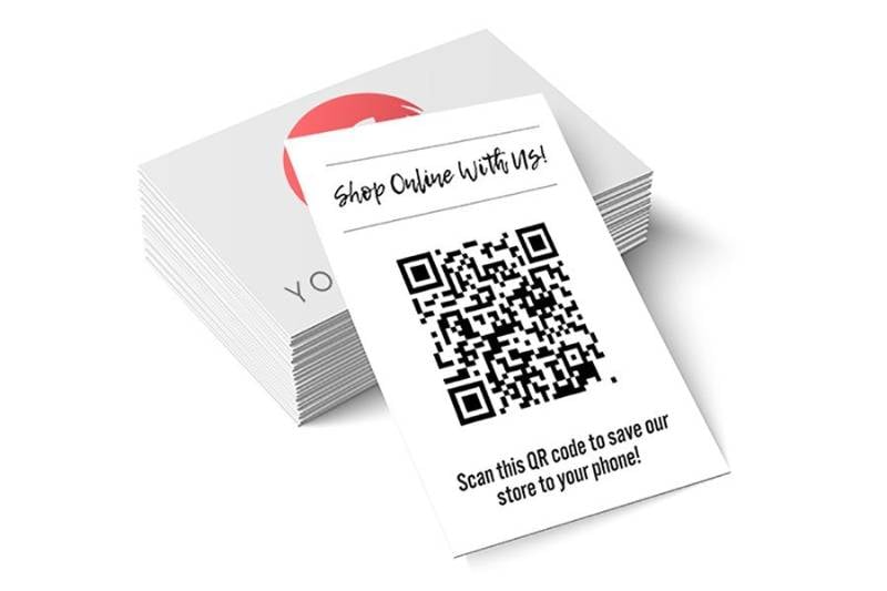 QR Code Visiting Cards
