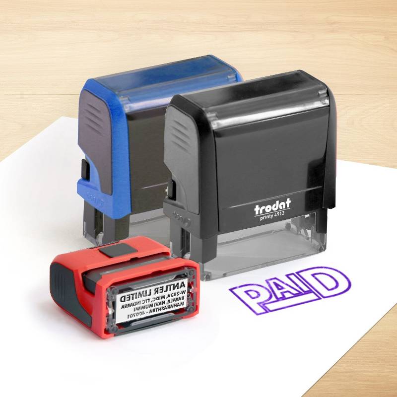 Self Inking Stmap