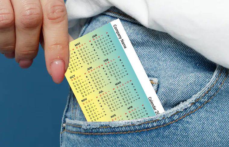 Pocket Calendars