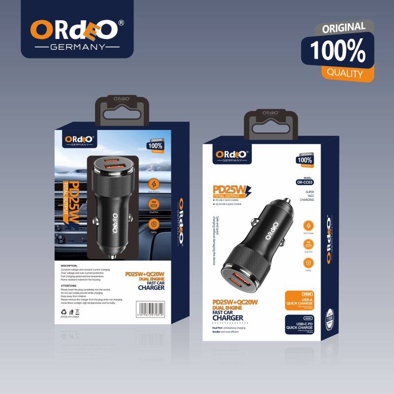 ORdEO® OR CC03 Car Adapter