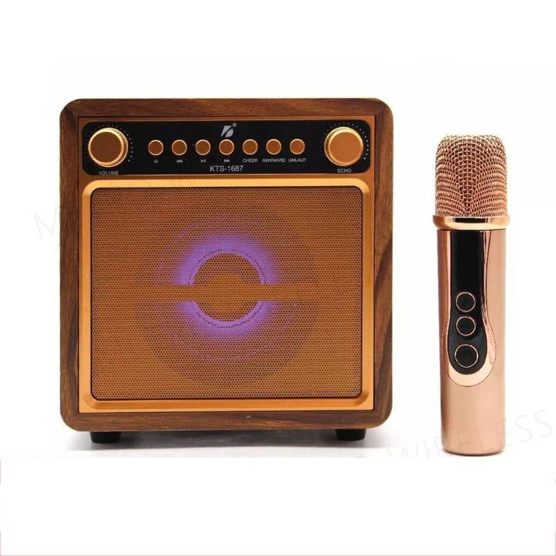 KTS-1687 Wood Speakers