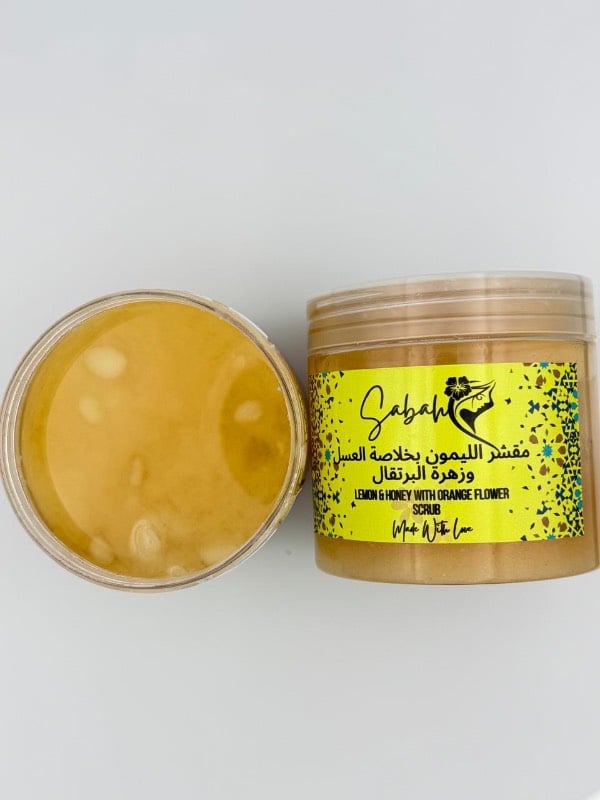 مقشر الليمون والعسل Lemon & Honey Scrub