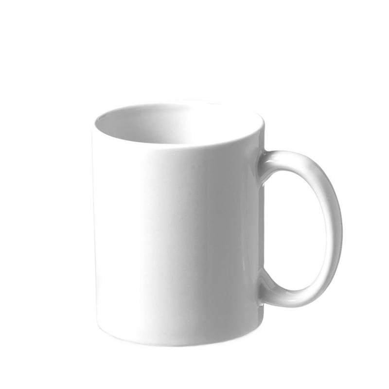 Taza de color blanco