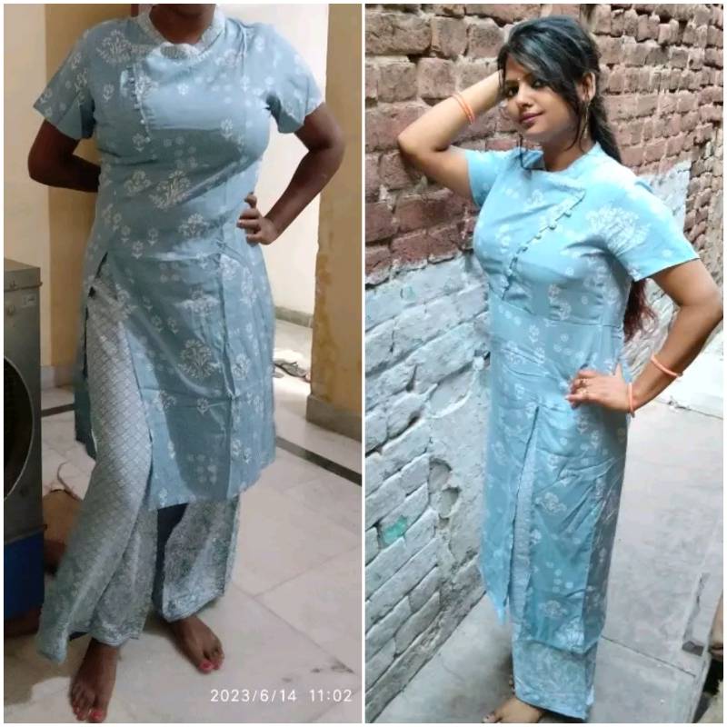 Kurti with Palazzo Set for Women, 14