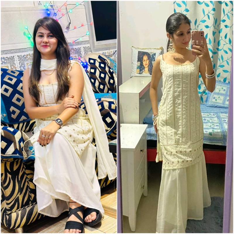Partywear Kurti & Dupatta and Bottomwear Set, 15