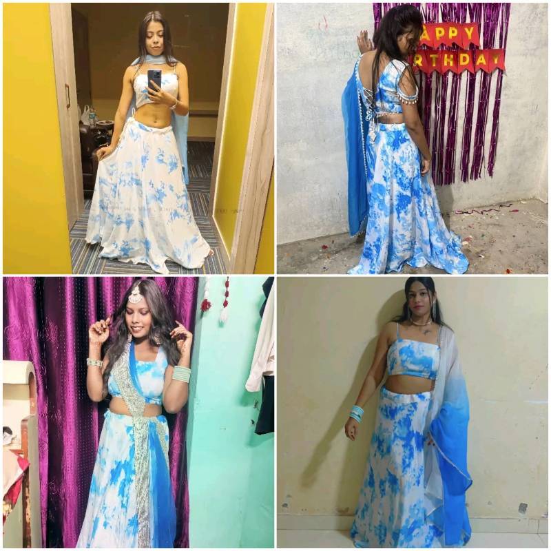 Elegant Women Lehenga Set, 8