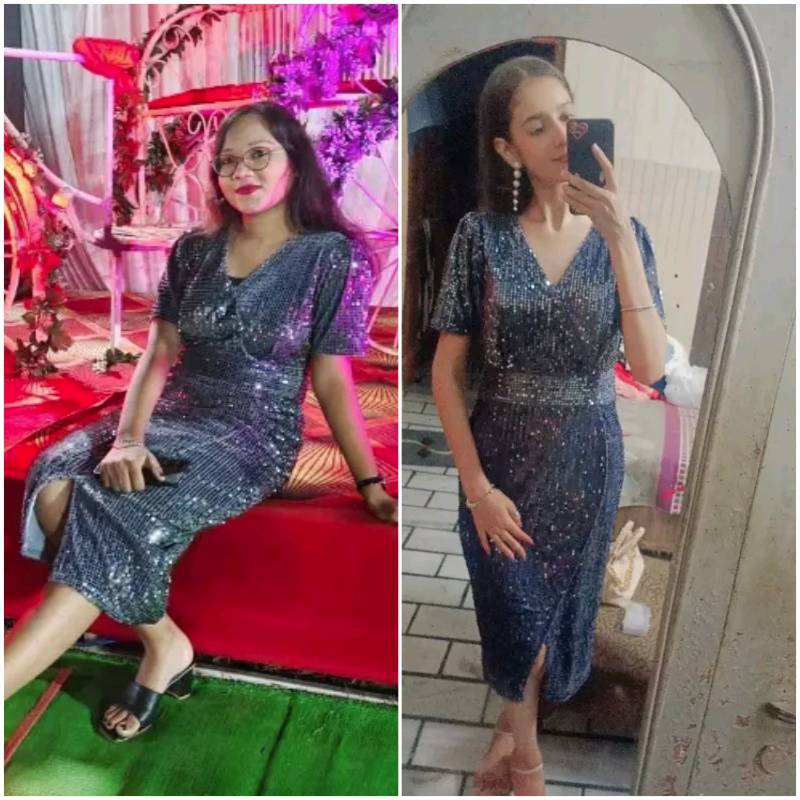 Partywear Sleeveless Gown for Women, 13