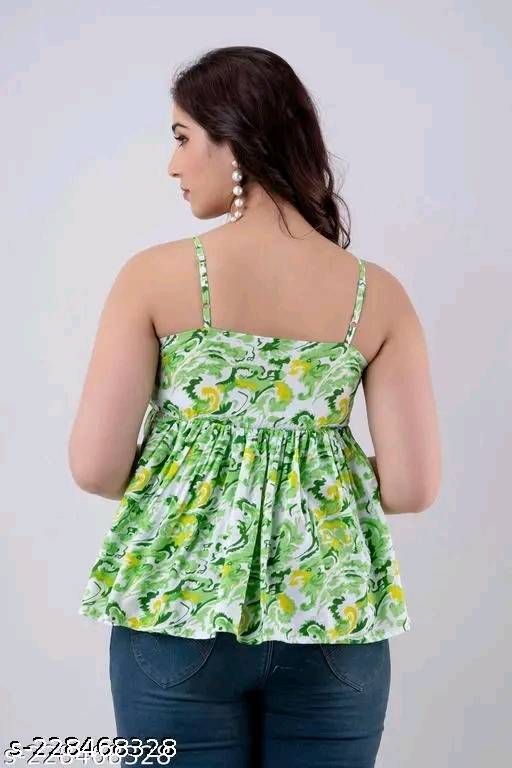 Fancy Sleeveless Women Top, 3