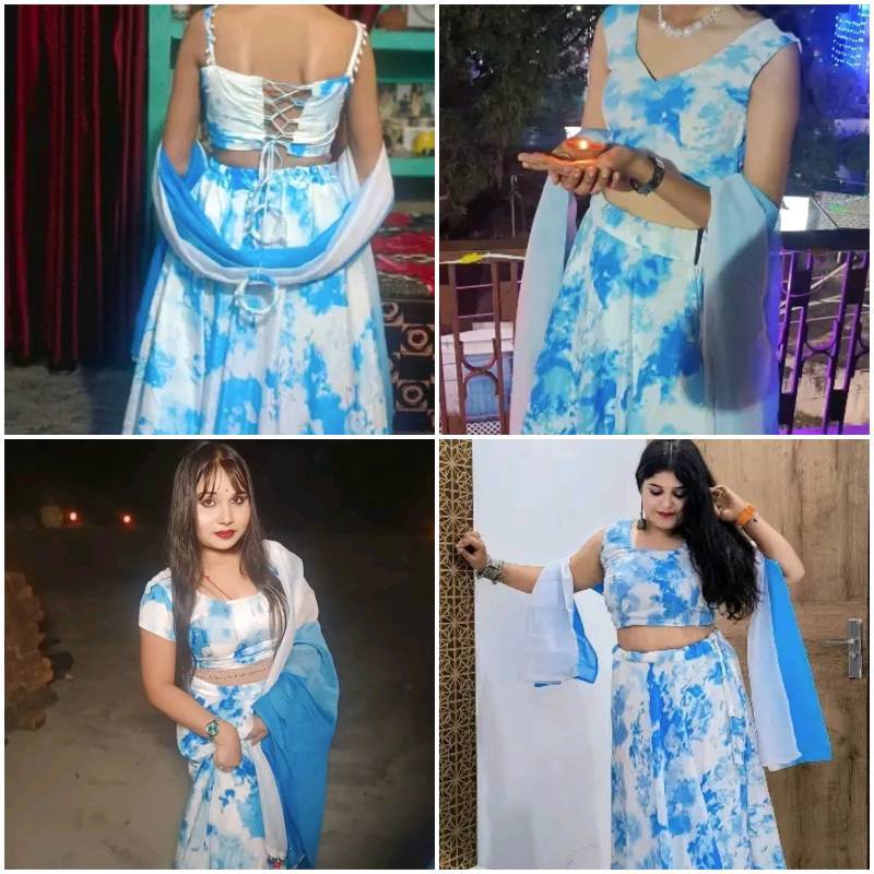 Elegant Women Lehenga Set, 8
