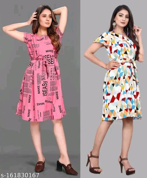Fabmint Western Wear Dress Combo, 5