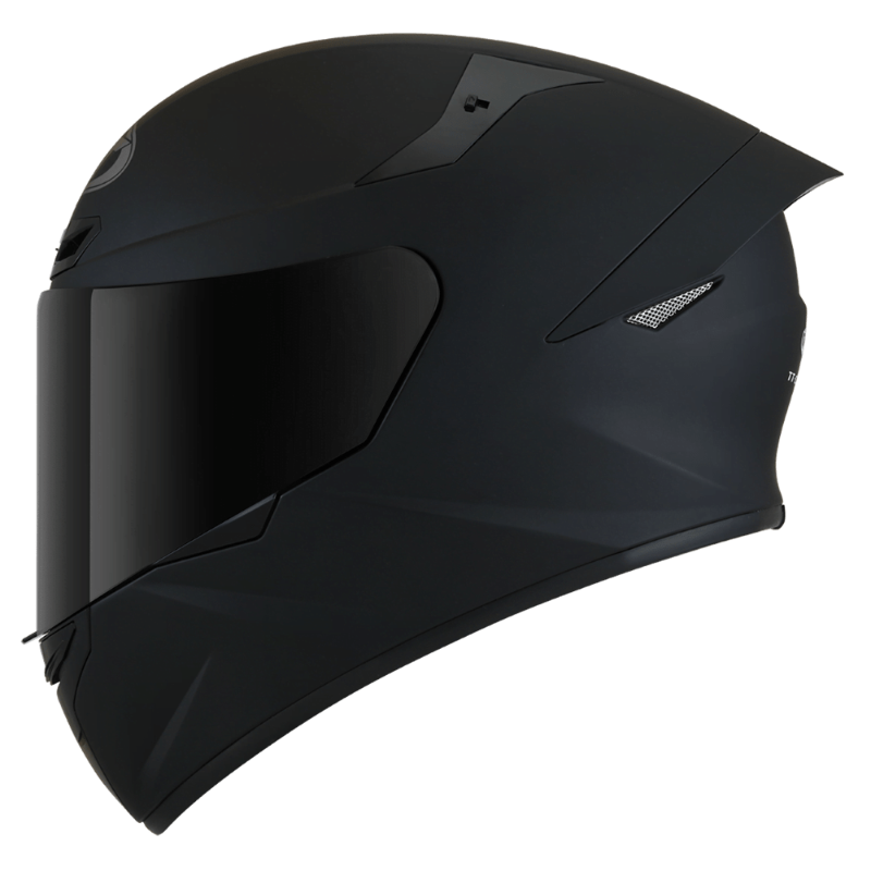 KYT TT Cource Solid Black