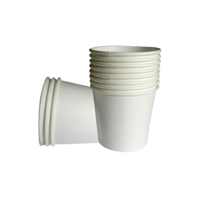 Chromexpress 100 ml Paper Cups White Unprinted (100)
