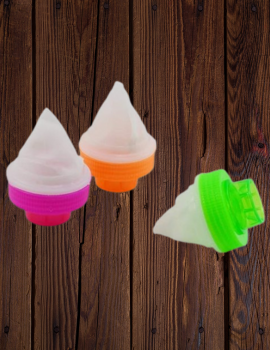 AMMA Choice Ice Cream Cone Shaped Water Filters, Multi-Colour