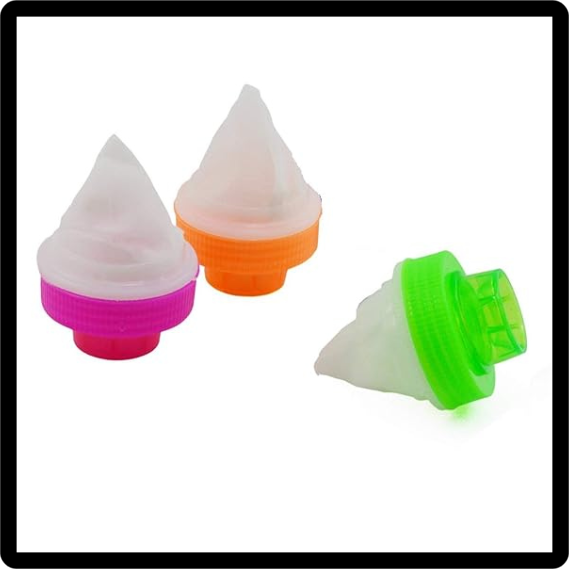 AMMA Choice Ice Cream Cone Shaped Water Filters, Multi-Colour