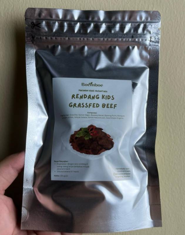 Premium rendang kids sapi grassfed